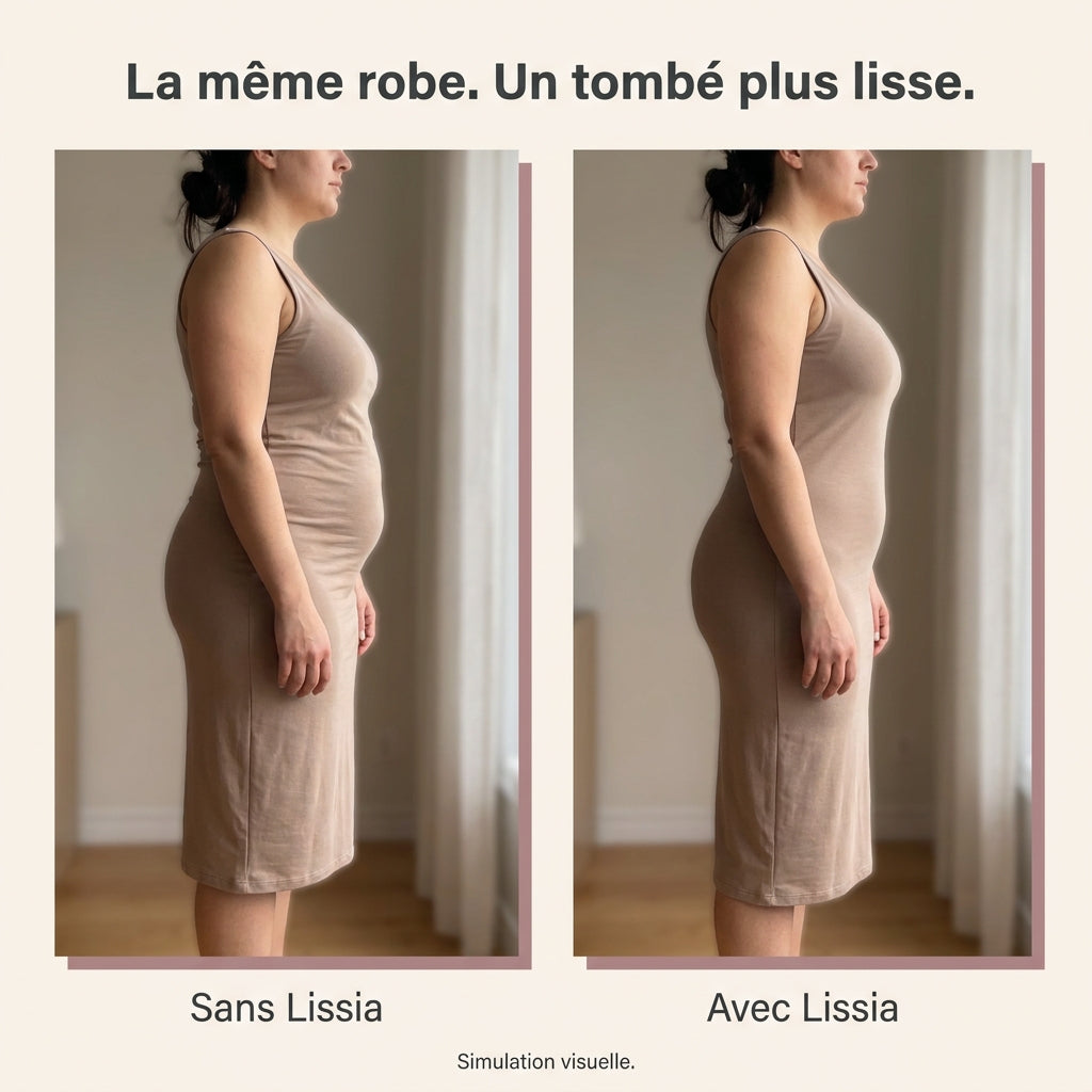 Lissia™ Short Sculptant Invisible — Le tombé parfait sous vos vêtements.