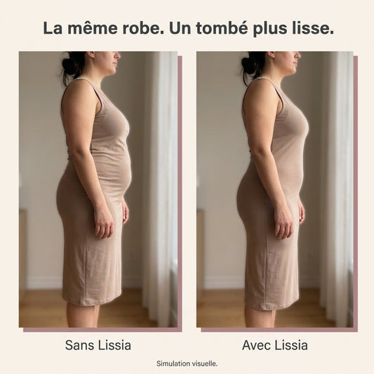 Lissia™ Short Sculptant Invisible — Le tombé parfait sous vos vêtements.